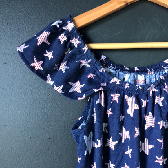 Cat & Jack Star Spangled Romper - Picture 2 of 4